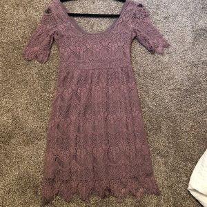 Purple Pins and Needles dress